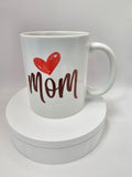 Mom 15oz Coffee Mug – Large, Heartwarming Gift for Moms