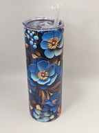 Flower 20oz stainless steel tumbler designed for everyday coffee lovers