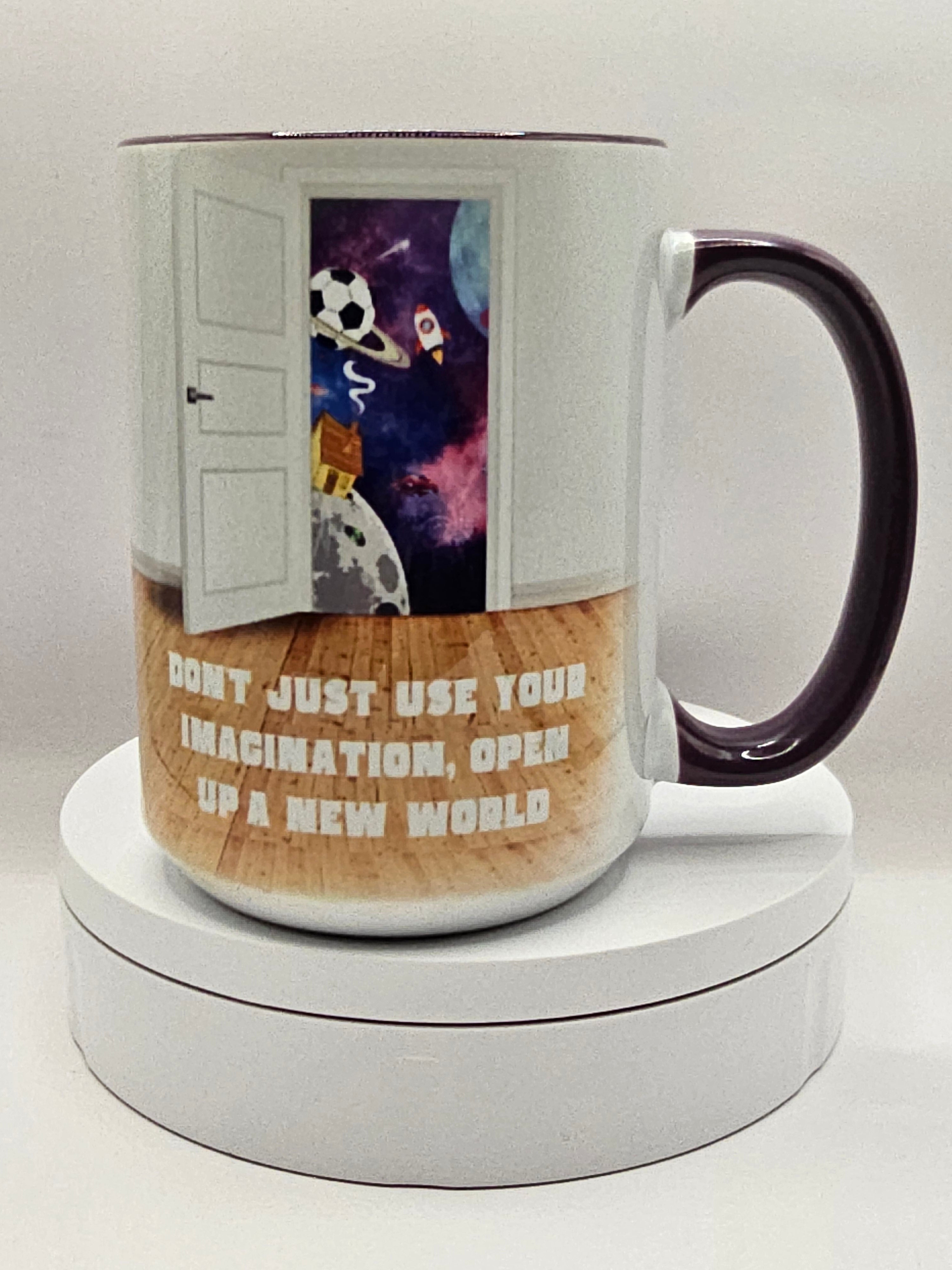 15oz Dream Ceramic Coffee Mug Inspire Every Sip