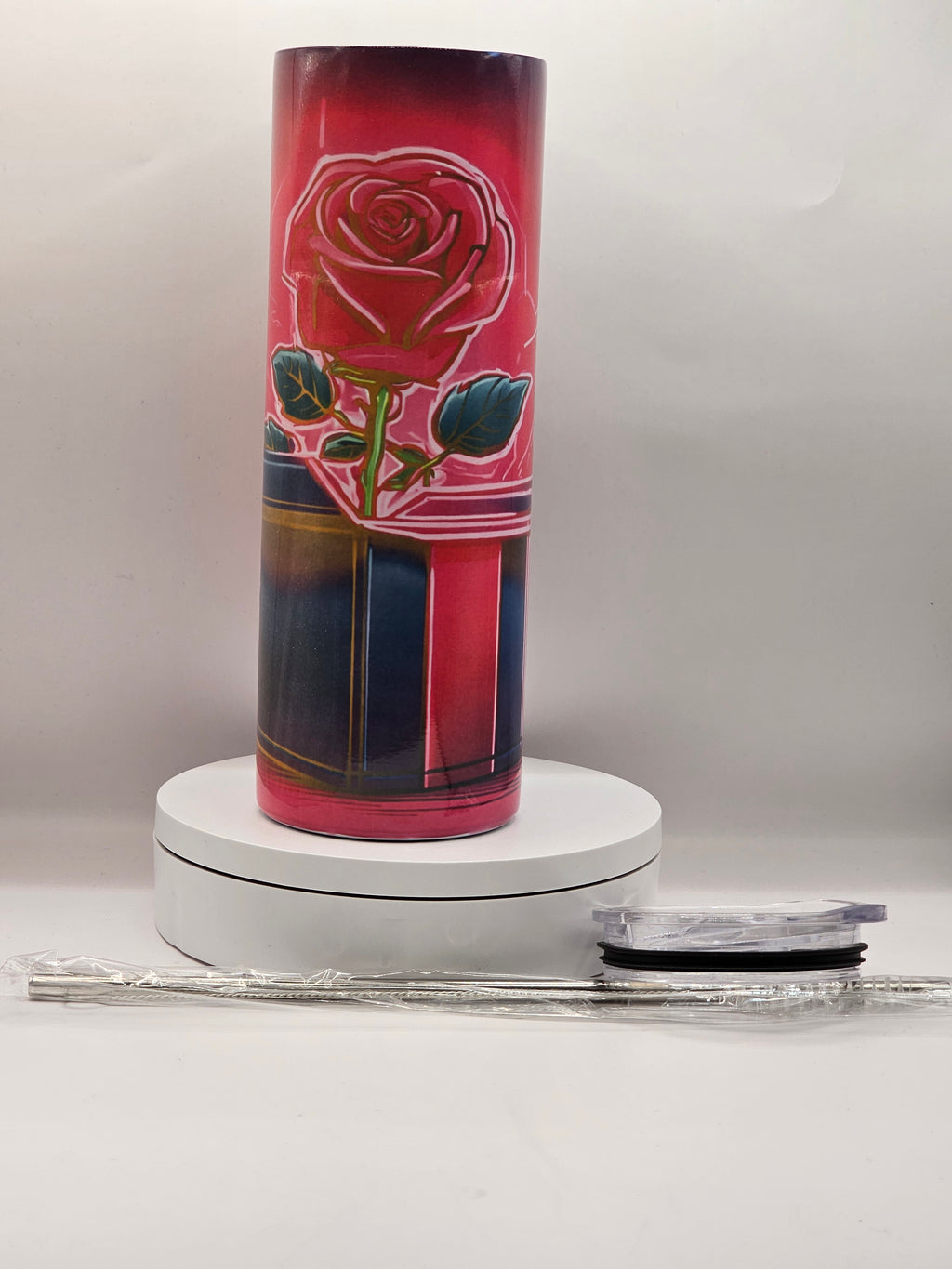 Rose 20oz stainless steel tumbler