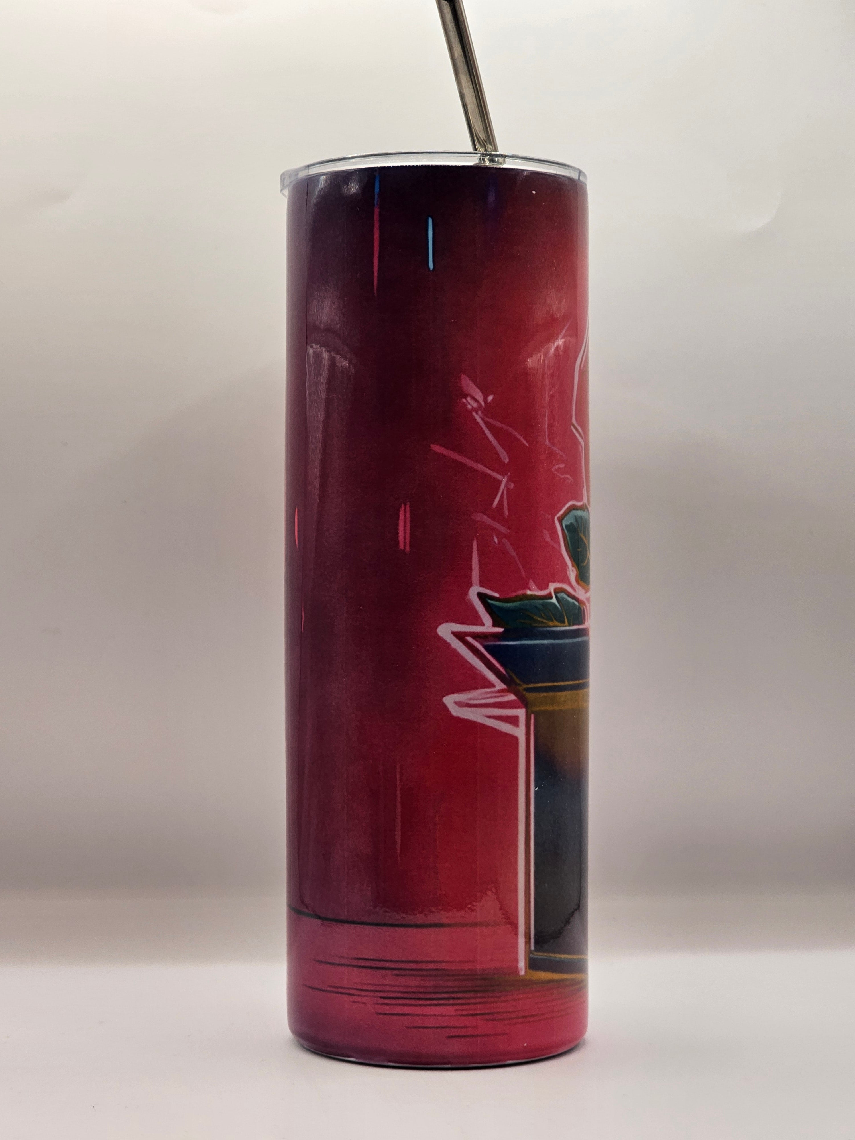 Rose 20oz stainless steel tumbler