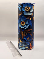 Flower 20oz stainless steel tumbler designed for everyday coffee lovers